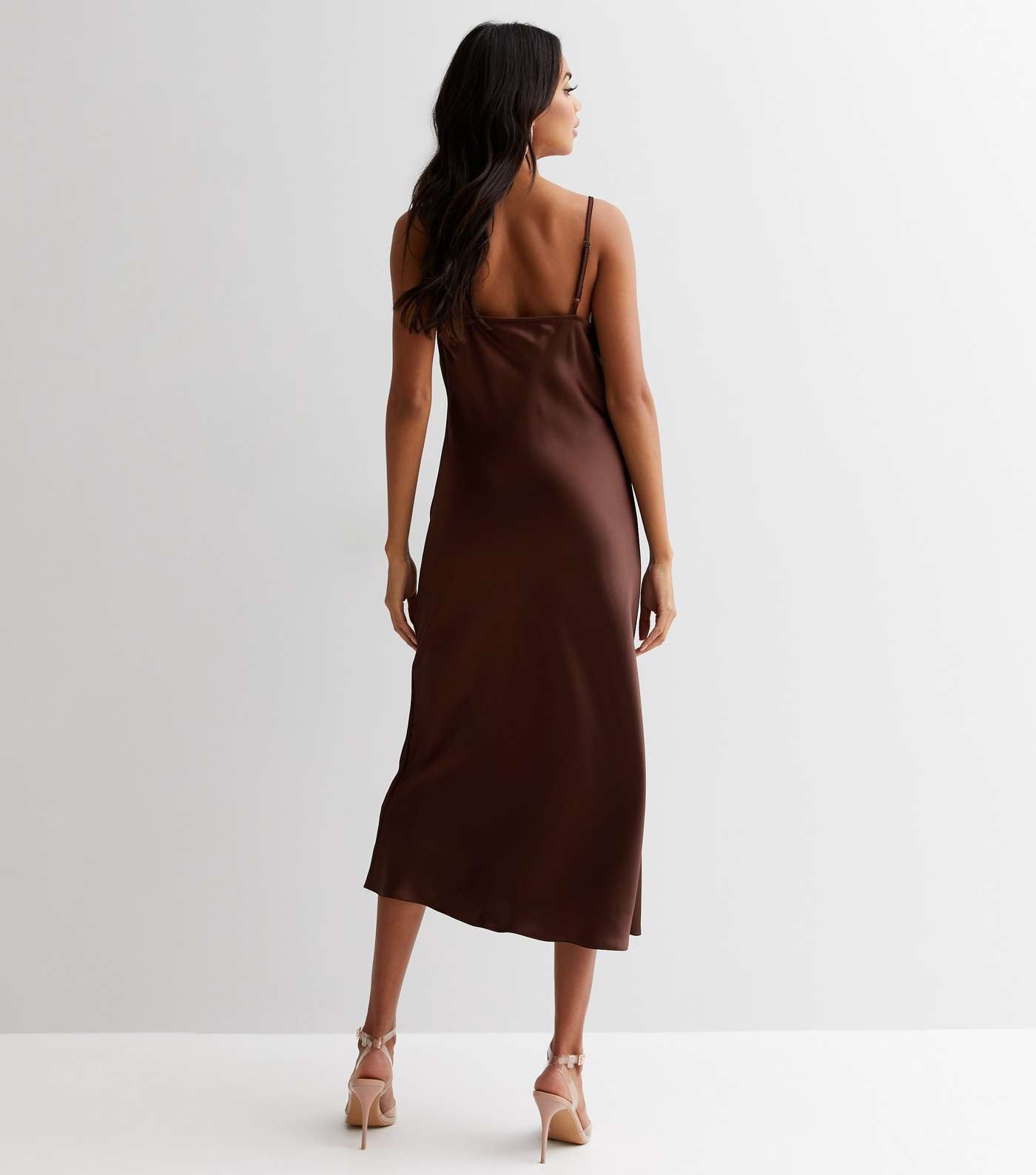 Charlotte Satin Slip Dress