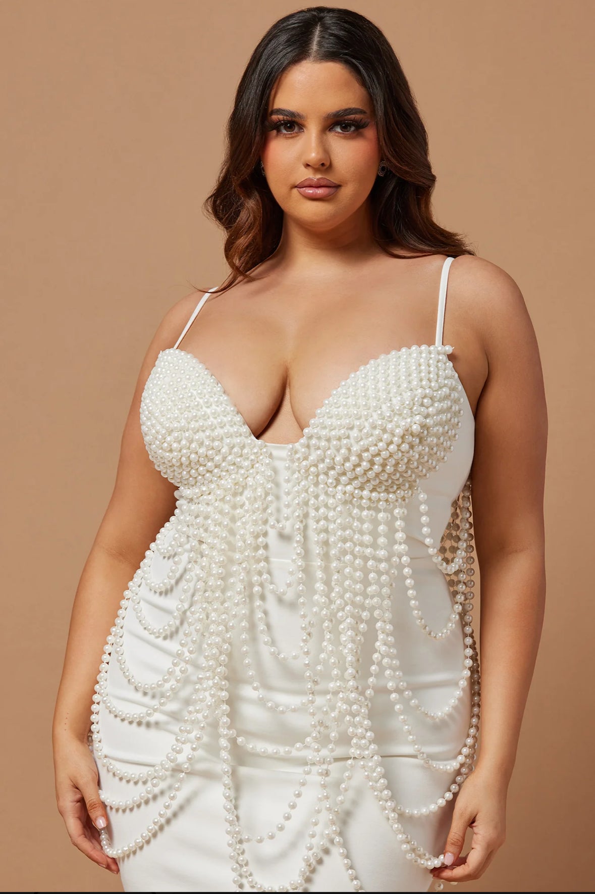 Catherine Pearl Midi Dress