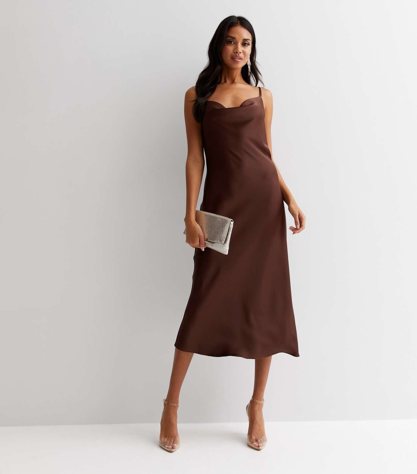 Charlotte Satin Slip Dress