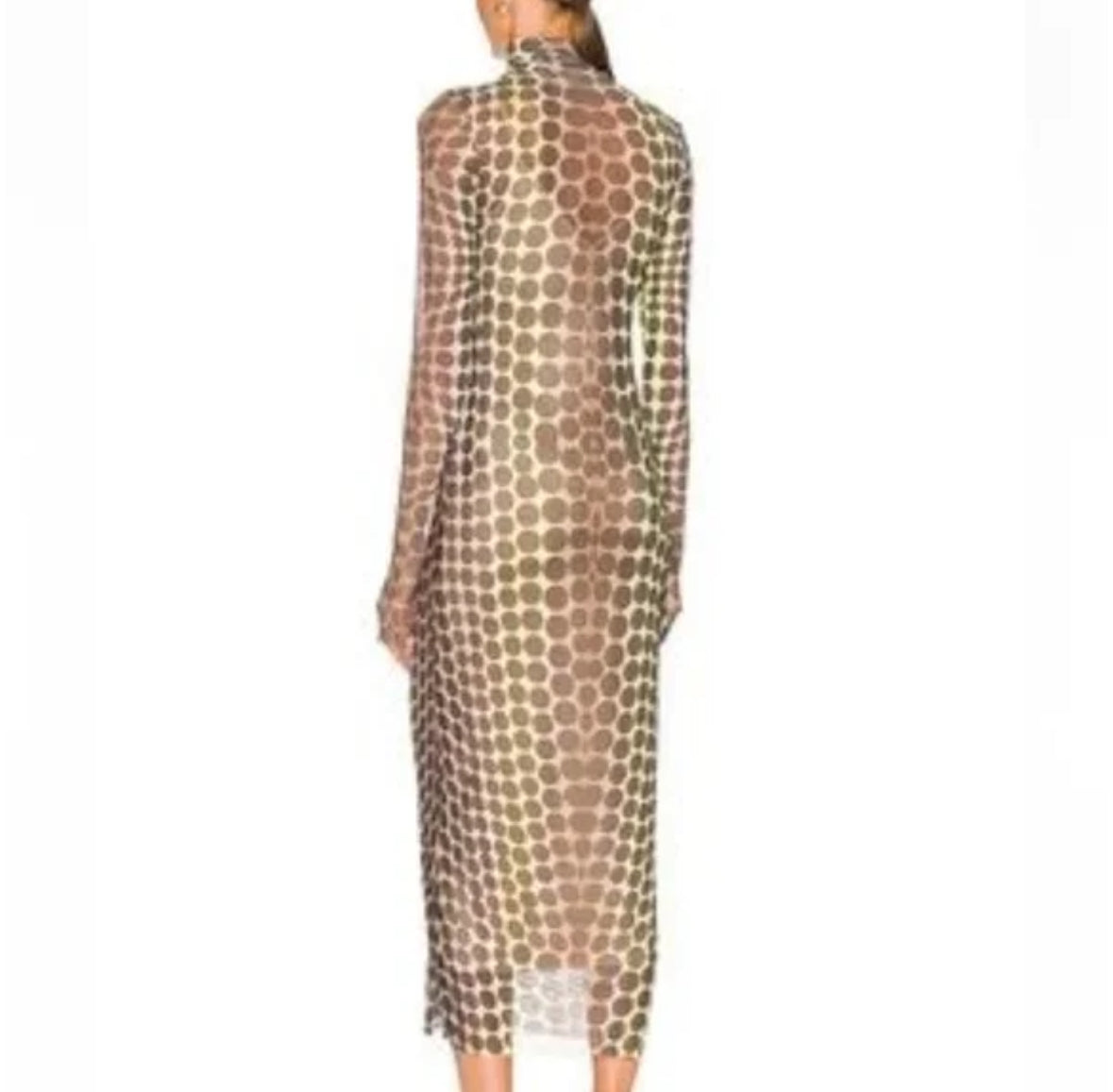 Charlene Abstract Dot Dress