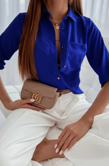 Taya Royal Blue Shirt