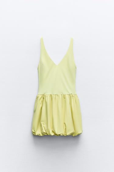 Lima Balloon Mini Dress