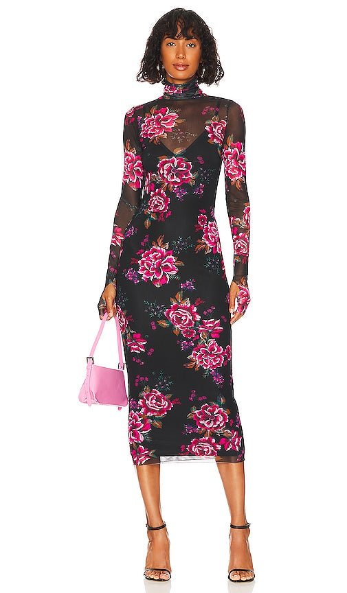 Sharla Rose Midi Dress