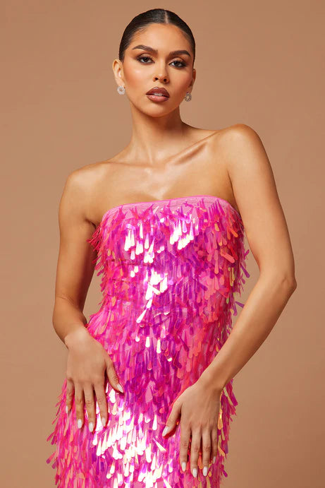 Ellie Sequin Gown
