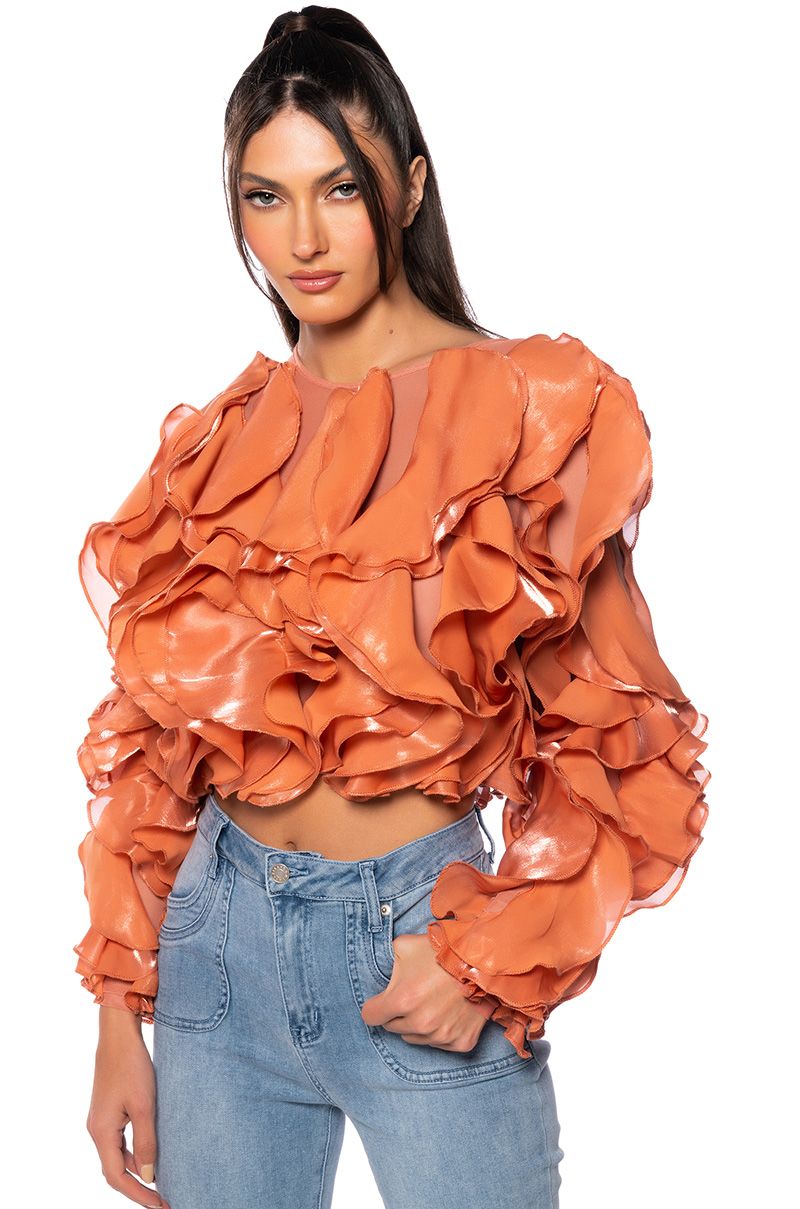 Dee Dee Ruffle Blouse