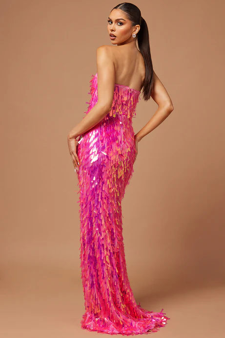 Ellie Sequin Gown