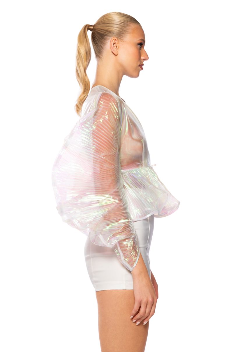 Eta Peplum Blouse