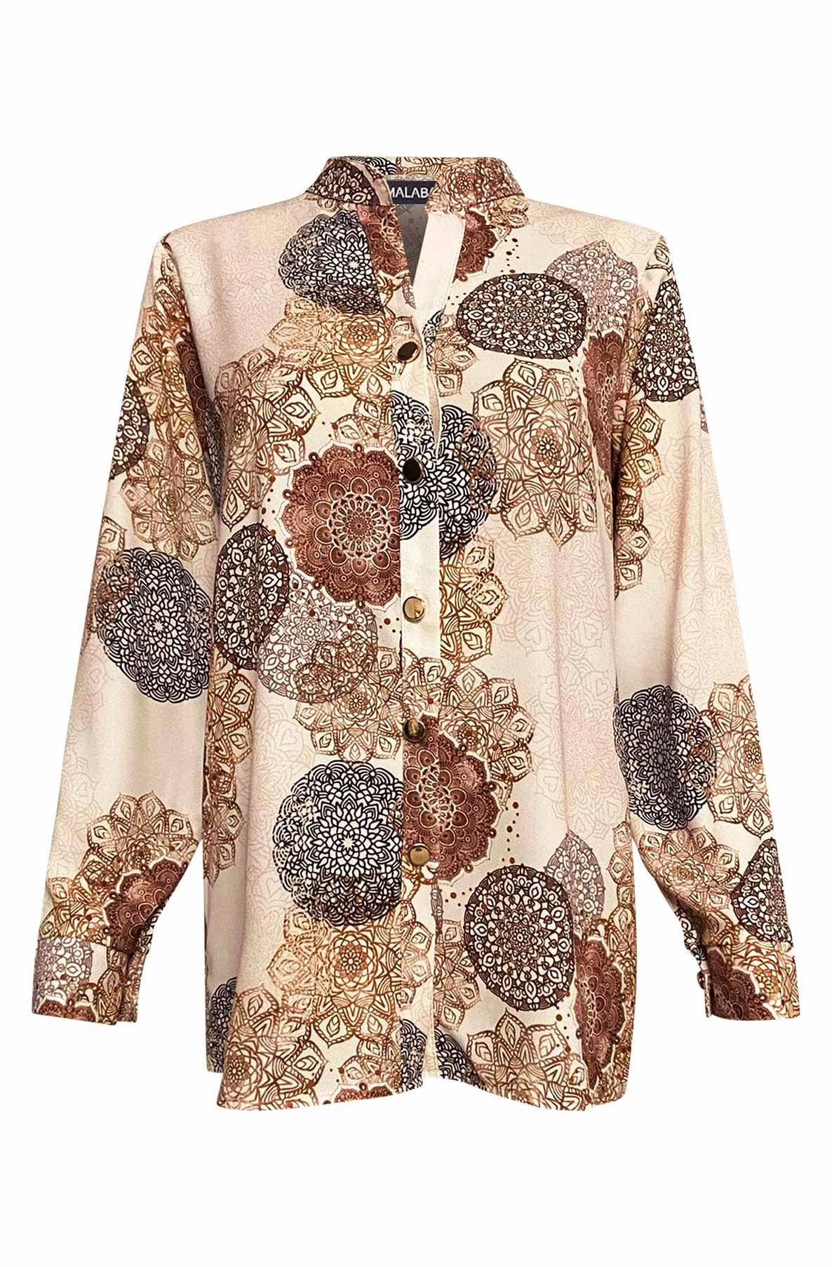 Karina Mandala Print Shirt