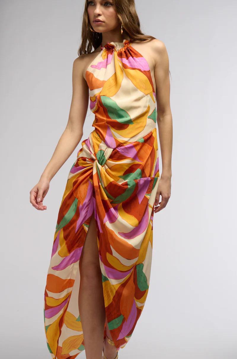 Botanique Midi Dress