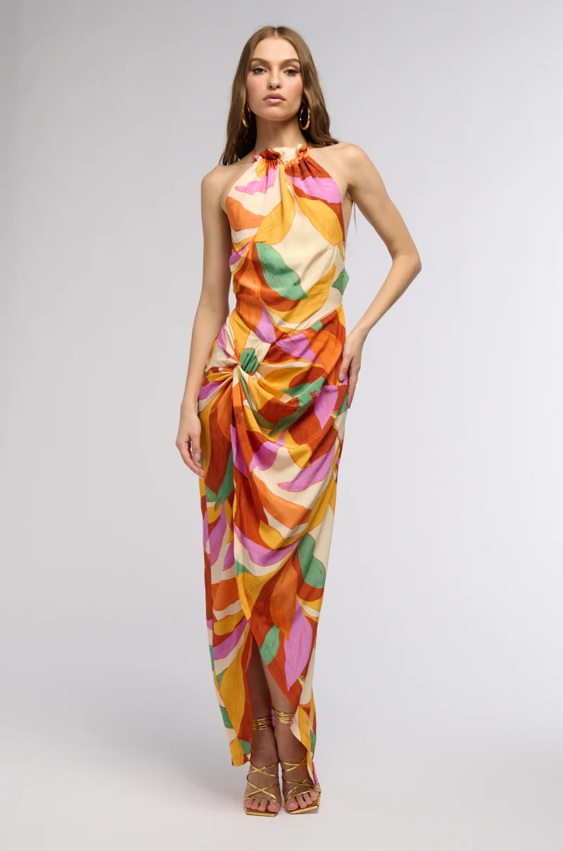 Botanique Midi Dress
