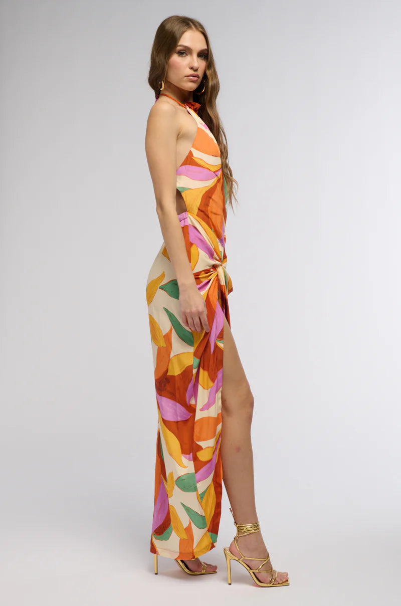 Botanique Midi Dress