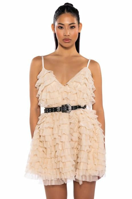 Carey Tulle Mini Dress