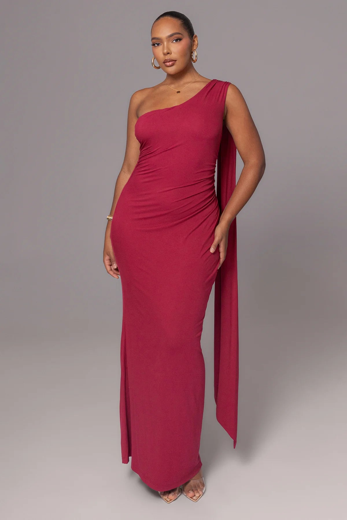 Kianna Drape Maxi Dress