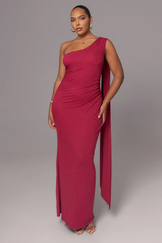 Kianna Drape Maxi Dress