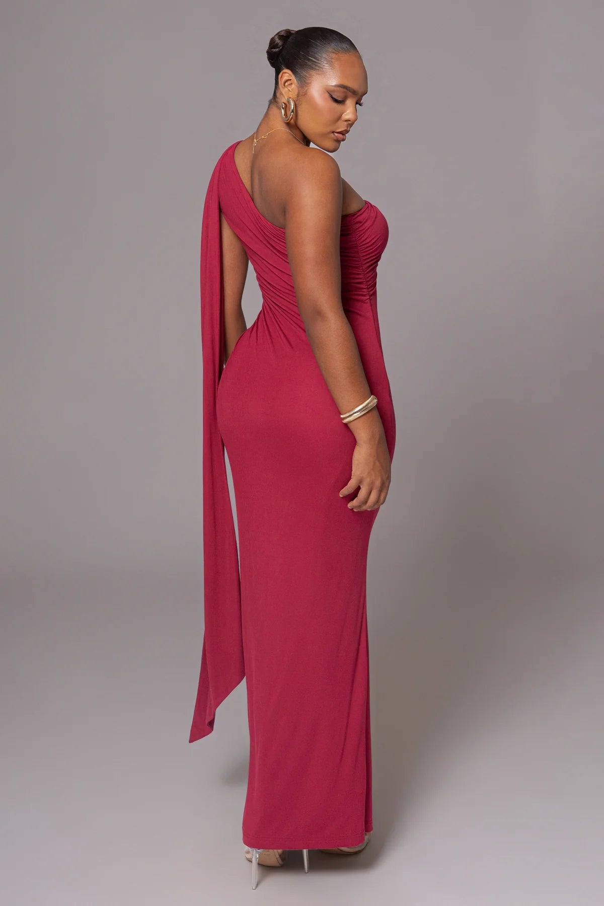 Kianna Drape Maxi Dress
