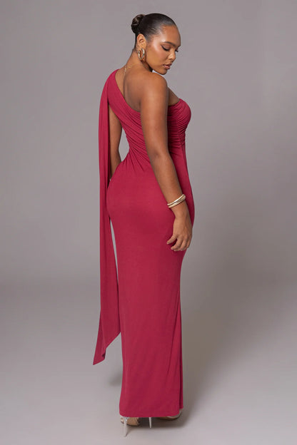Kianna Drape Maxi Dress