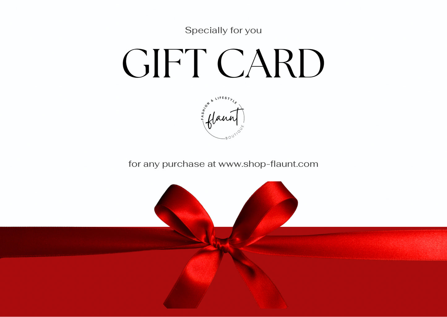 Flaunt E-Gift Card