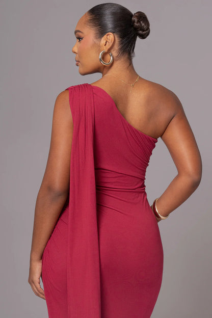 Kianna Drape Maxi Dress