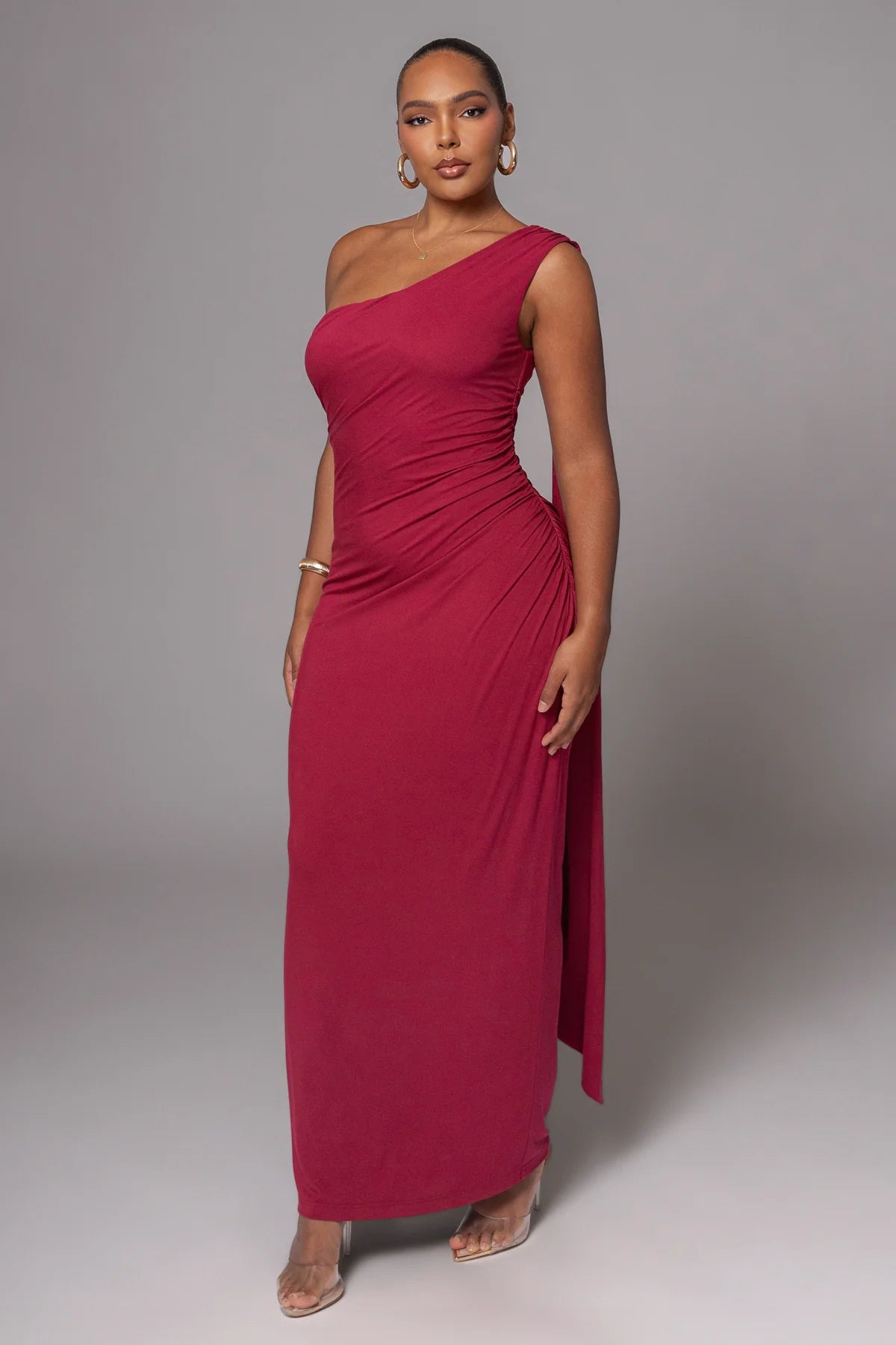Kianna Drape Maxi Dress