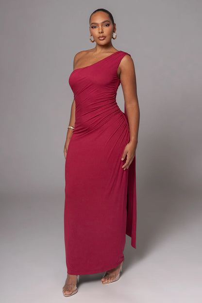 Kianna Drape Maxi Dress