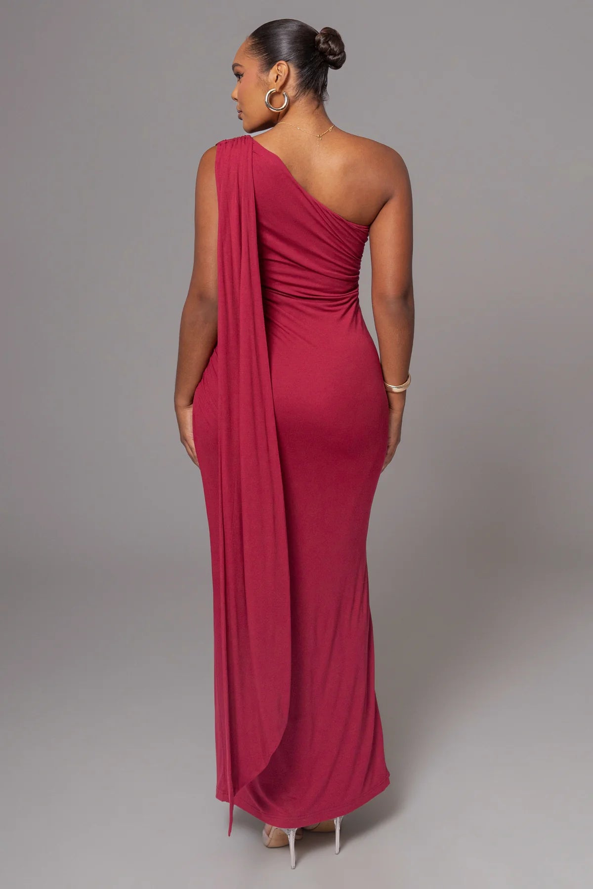 Kianna Drape Maxi Dress